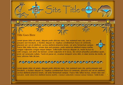 Aboriginal Dreaming Template
