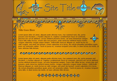 Aboriginal Dreaming Template
