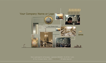 Corporate Brun Business Template