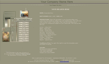 Corporate Brun Business Template