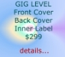Details for Gig Level CD Design Package