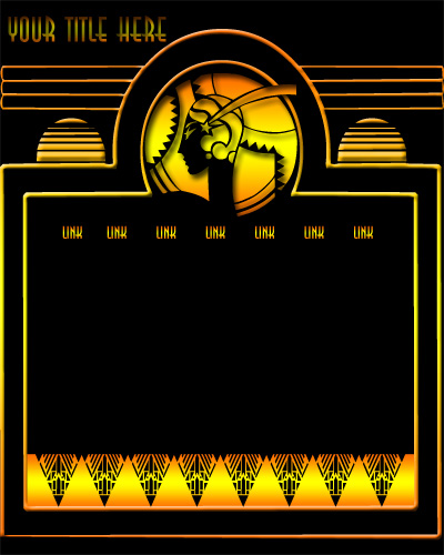 Deco Sunset Sauve Template