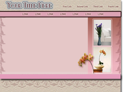 Belle Fleur Cool Template