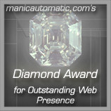 Manic Automatic Diamond Award