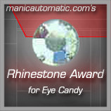 Manic Automatic Rhinestone Award for Eye Candy