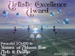 Catja's Artistic Excellence Award