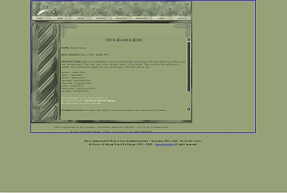 Khaki Futura Suave Template