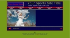 Sports Blue Business Template