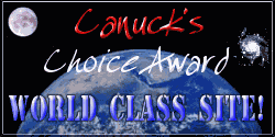 Canuck's World Class Site Award!