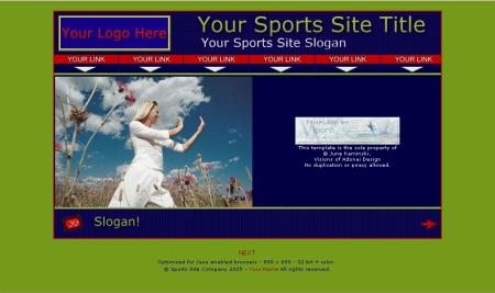 Sports Business Template